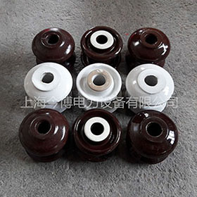 ED-4蝶式絕緣子ED-1、ED-2、ED-3低壓碟式絕緣子棕色瓷瓶